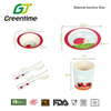 Reusable Healthy BPA Free Baby Dinnerware S314-5P